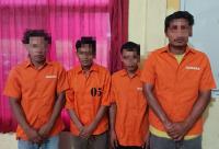 Polsek Tapung Gerebek Pesta Sabu di Salah Satu Kantor OKP